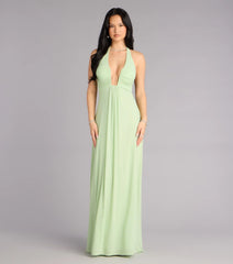 Kendall Mesh A-Line Formal Dress
