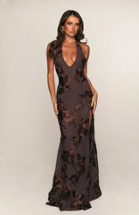 Always Yours Maxi Dress Chocolate