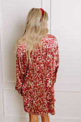 Feeling Luxurious Velvet Mini Dress in Wine