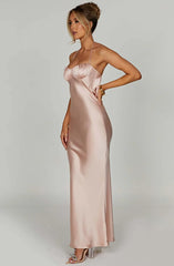 Kali Maxi Dress - Blush