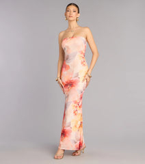Paradise Ready Floral Maxi Dress