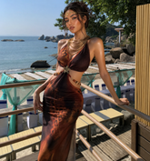 Saoirise Printed Maxi Dress
