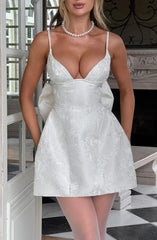 Zoella Mini Dress - Ivory
