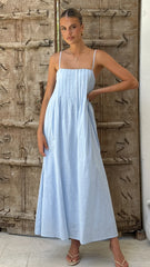 Stayla Maxi Dress - Powder Blue