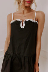 Love Potion Mini Dress in Black