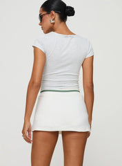Emberia Skort White