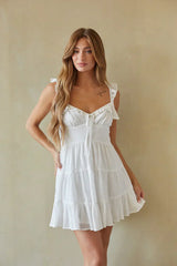 Jennie Ruffle Mini Dress