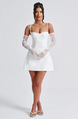 Dalary Mini Dress - Ivory