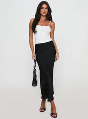 Haley Maxi Skirt Black