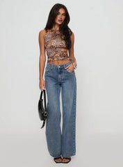 Everlong Jean Mid Blue Wash